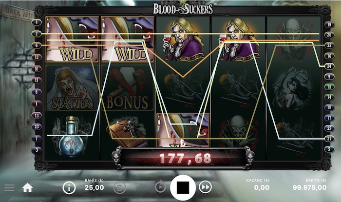 blood suckers NetEnt slot oyunu