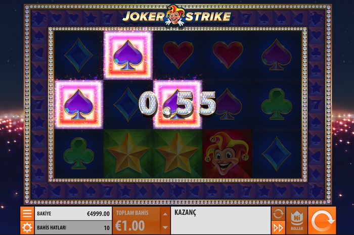 joker strike en çok kazandıran slot oyunu